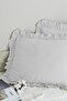 Pillowcase 100% Cotton Ruffled 50X70Cm |   Suitable for Bedding Sets and Duvet Covers - 2