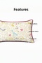 Floral Bird Patterned Cushion |   Decorative Filler Pillow - 3