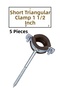 11/2 Inch Trifon Clamp Short – Pack of 5 - 3