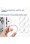 Transparent Shock Absorbing Pads for Furniture and Doors, 6 Pieces – Silent Closing Solution - 8