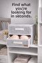 2 Compartments 2 Layers Drawer Cabinet Organizer Fabric Jewelry Socks Underwear Dresser Organizer - 3