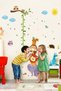 Animal Friends Height Measurer Kids Room Decoration Wall Decoration