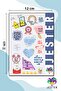 Motivational 5-Pack Stickers, Decals, Diary, Agenda, Planner, Bullet, Journal, Scrapbook - 3