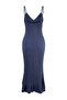 Indigo Örme Maxi Fırfırlı Plaj Elbisesi TBESS26EL00013 - 4