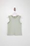Lilac-Powder-Mint 3-Piece Girls' Knitted Undershirt Tkdss26Al00005 - 12