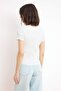 Wardrobe Essentials-Black-Ecru 2-Pack Fitted/Knit T-Shirt Stretchy Twoss26Ts00154 - 11