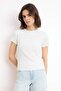 Wardrobe Essentials-Black-Ecru 2-Pack Fitted/Knit T-Shirt Stretchy Twoss26Ts00154 - 9