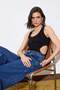 Limited Edition Siyah Vücuda Oturan Havuz Yaka Çıtçıtlı Fitilli Esnek Örme Body TWOSS26BD00014
