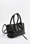 Black Medium Size Women's Shoulder Bag Takss26Oc00060 - 7