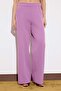Limited Edition Lila Wideleg Dokuma Premium Pantolon TWOSS26PL00057 - 6