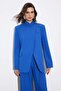 Limited Edition Saks Dik Yaka Astarlı Vatkalı Blazer Ceket TWOSS26BC00036 - 3