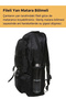 Large Size Orthopedic & Anti-Sweat Comfort Model Multi-Compartment High School Junior High School Backpack - 6