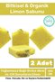 Special Production 100% Natural Beautifully Scented Hand, Face, Hair, Body, Skin Original Lemon Soap - 2 Pieces