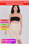 2 Size Slimming Body Shaping Non-Marking Firming Women's Agraphy Lifting Corset