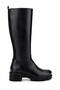Women's Genuine Leather Black Casual Boots