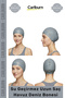 # Bone Non-Slip Waterproof Leak-Proof Silicone Swimmer Elastic Swimming Cap Pool Sea Long Hair Cap - 2