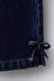 Girl's Baby Collared Shirt and Jeans Set - 7