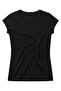 Women's Cotton Round Neck Short Sleeve Undershirt Body-Hugging Stretch Fabric - 3600 - 2