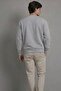 Men's Chicago Teddy Bear Printed Gray Sweatshirt - 6