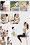 Ergonomic Orthopedic Lumbar Support Seat Cushion Posture Corrector Business Home Auto Back Seat Pillow Black - 8
