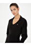 Black Regular Fit Knitwear Dress 50280227 -Vr046 - 2