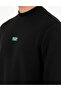 Black Regular Fit Sweatshirt 50293256-Vr046 - 7