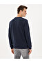 Navy Blue Regular Fit Sweatshirt 50313944-Vr033 - 5