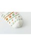 5 Pack Women's Floral Patterned Booties Socks Mixed Color Cotton Sports Socks - 4