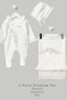 Yasmina Rose White Signature Kız Bebek Premium Baby Girl Hospital Set Luxury Newborn Gift Box - 3