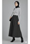 Smoked Scuba Cropped Flare Skirt with Elastic Waist (93-94cm Length) (Short-Term Launch Price) - 3