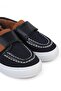 Suede Single Velcro 27- Casual Shoes - Navy Blue - 4