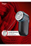 Battery Operated Fabric Trimmer – 3W Lint Remover with 60ML Container & 2 Height Settings - 3