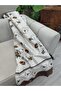 Brown Kanavivce B Printed K Non-Slip Sofa and Sofa Bed Cover 180*210 cm