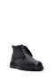 Men's Black Lace-Up Leather Casual Boots 25Wfd7515Ft - 8