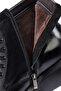 Men's Black Zippered Thick Soled Leather Boots 25Wfd695418 - 7