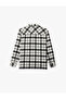 Buttoned Pocket Detailed Classic Collar Long Sleeve Lumberjack Shirt - 4