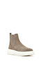 Men's Beige Thick Soled Suede Leather Chelsea Boots 25Wfd632110 - 7