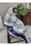 Blue Rug Kad Velvet S Printed Y Non-Slip Ltuk and Sofa Bed Cover 180*210 cm - 2