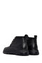 Men's Black Lace-Up Leather Casual Boots 25Wfd7515Ft - 6