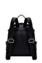 Women's Black Printed Backpack 25Abd285126 - 3