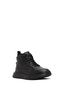 Men's Black Zippered Thick Soled Leather Sports Boots 25Wfd642714 - 8