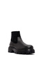 Men's Black Thick Soled Leather Boots 25Wfd640514 - 8