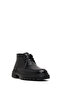Men's Black Lace-Up Thick Soled Leather Casual Boots 25Wfd675722 - 8