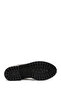 Women's Black Zippered Leather Casual Boots 25Wfd181618 - 5