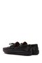 Men's Black Tassel Genuine Leather Genuine Genuine Leather Shoes, Casual Shoes, Daily Shoes 25S - 5
