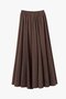 Zippered Midi Skirt - 7