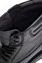 Men's Black Lace-Up Thick Soled Leather Boots 25Wfd6334Ft - 7