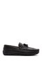 Men's Black Tassel Genuine Leather Genuine Genuine Leather Shoes, Casual Shoes, Daily Shoes 25S