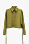 Lace Detailed Shirt Collar Blouse - 7