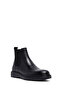 Men's Black Leather Chelsea Boots 25Wfd632718 - 8